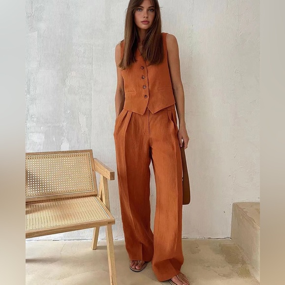 Commense Pants - Cotton & Linen Pants Set